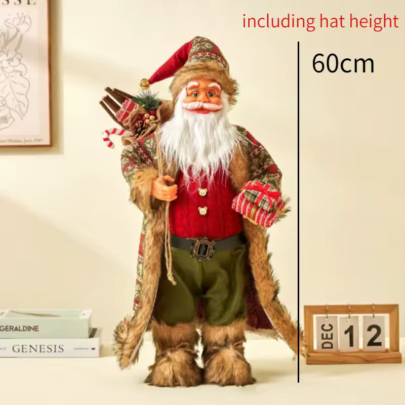 60CM Large Standing Santa – Christmas Home Decoration
