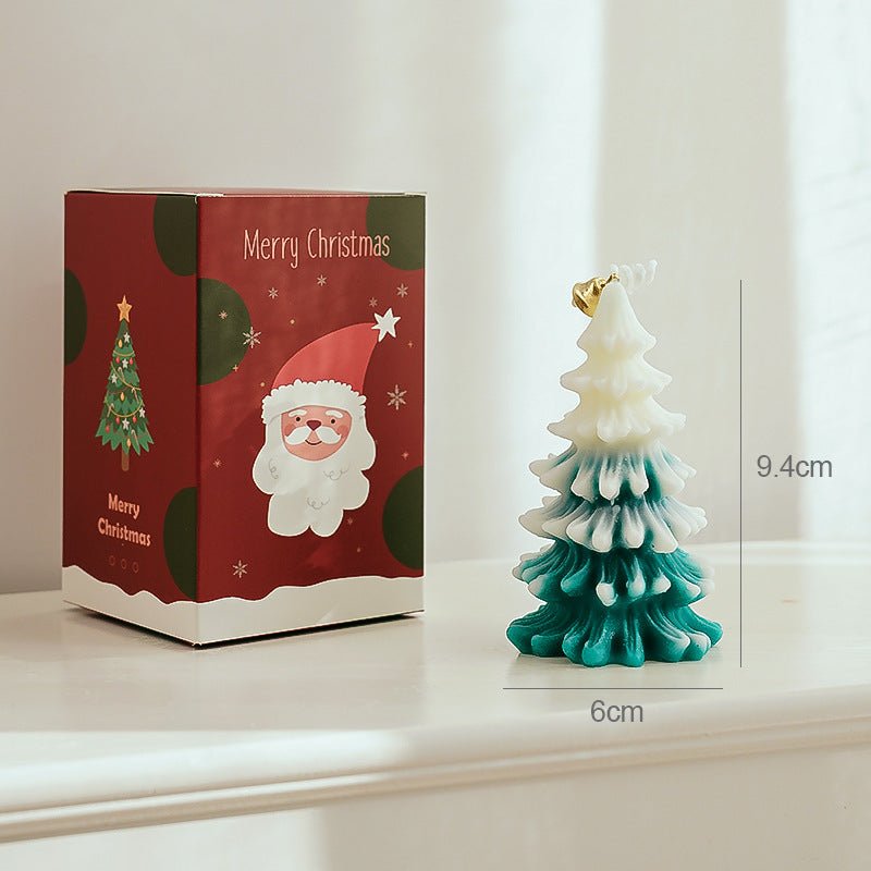 Christmas Tree Shaped Candles - Fuze Snow