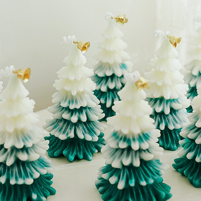 Christmas Tree Shaped Candles - Fuze Snow